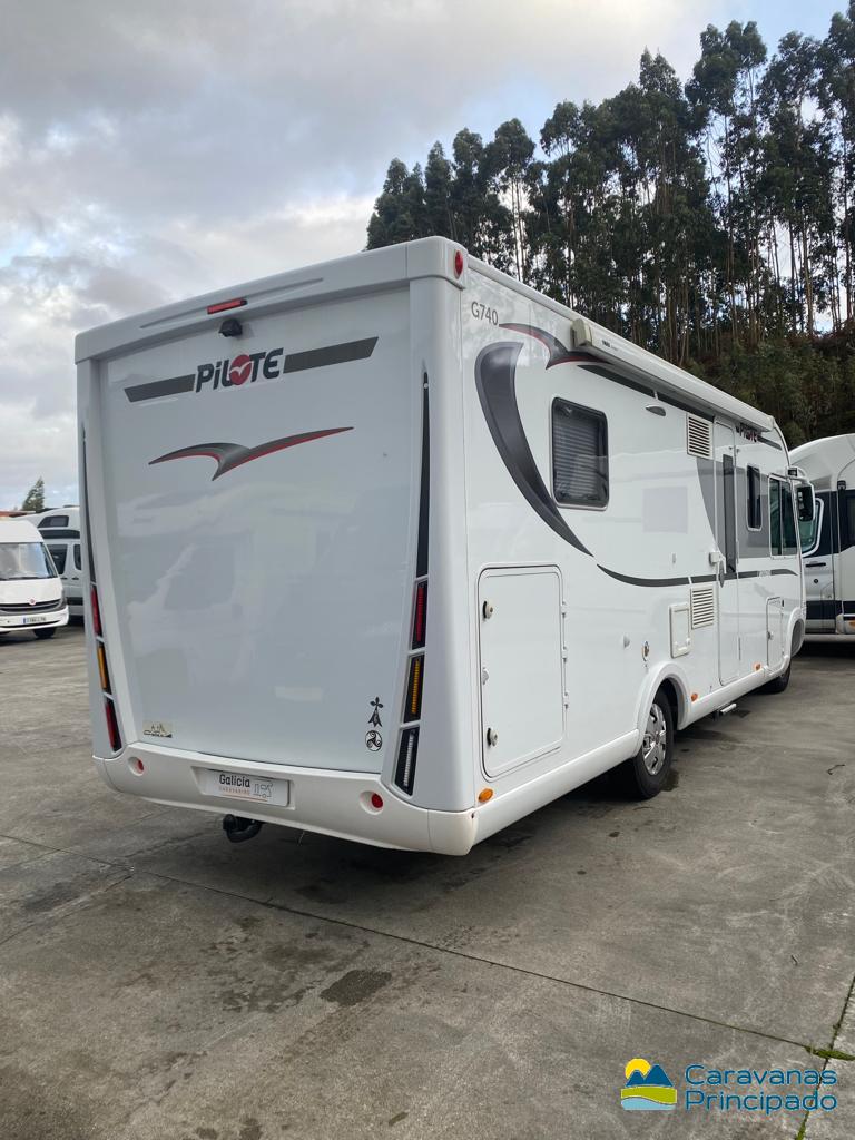 AUTOCARAVANA OCASION PILOTE G740 CARAVANAS PRINCIPADO